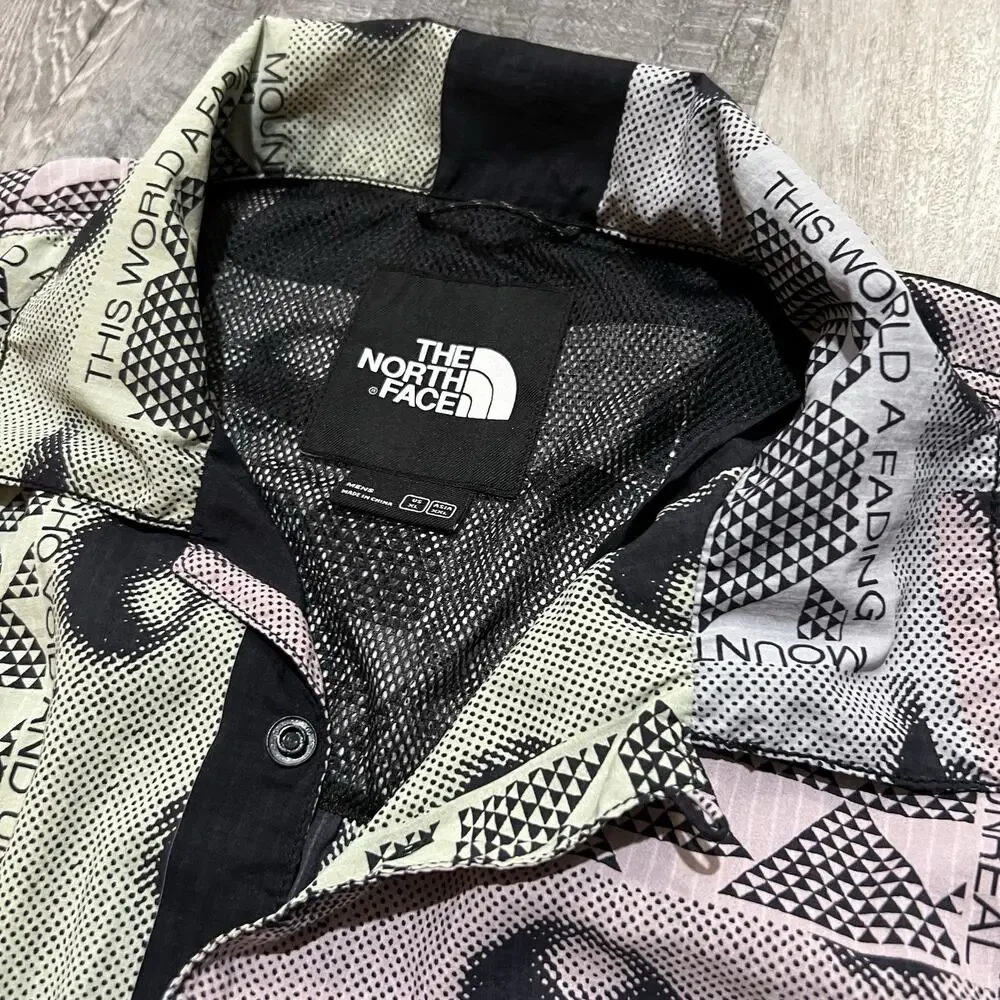 The North Face Urban Exploration SS Mesh Lined Snap Front Multicolor Hike Shirt